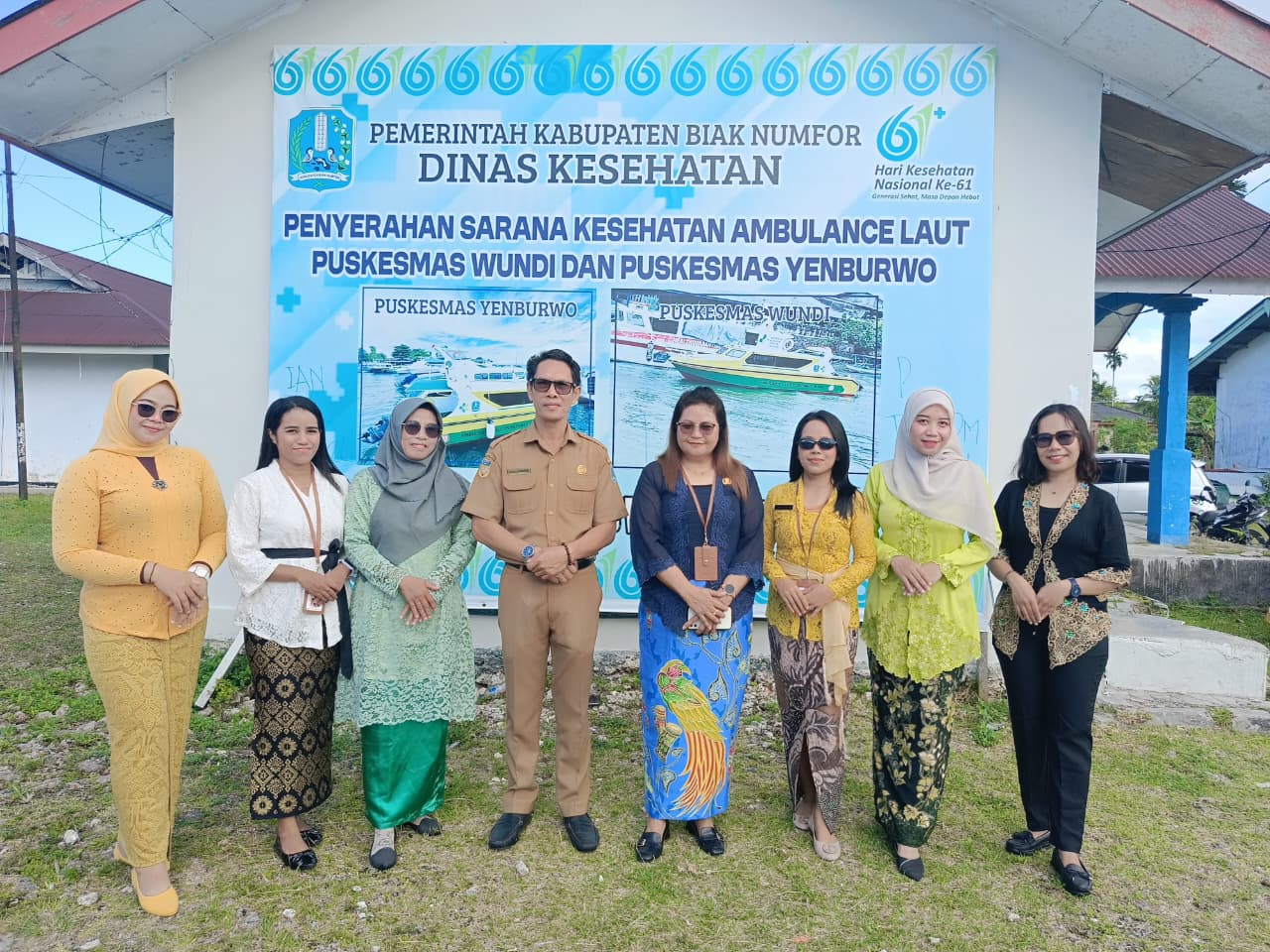 Moment Peringatan Hari Lahirnya RA. Kartini Pada Dinkes Biak