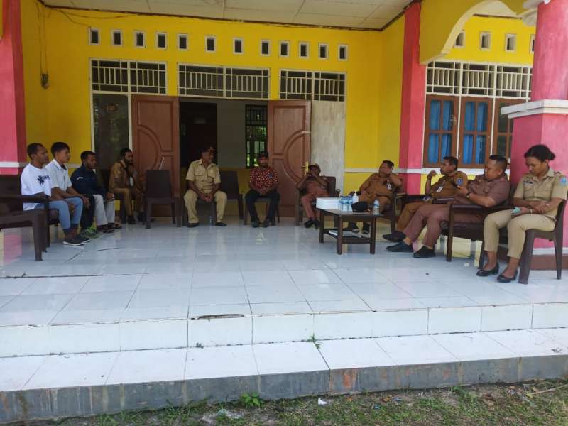 Kunjungan Bapak Sekda Biak Numfor di Puskesmas Bondifuar