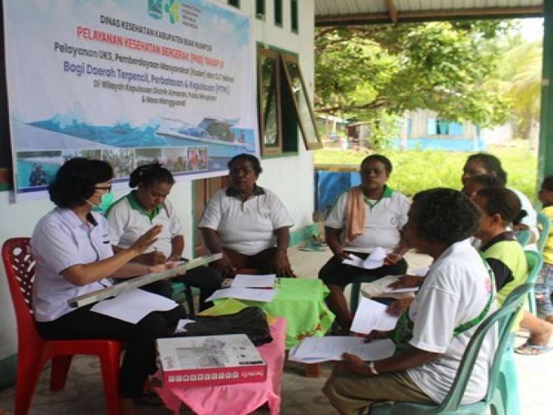 Pelayanan Kesehatan Bergerak Distrik Aimando