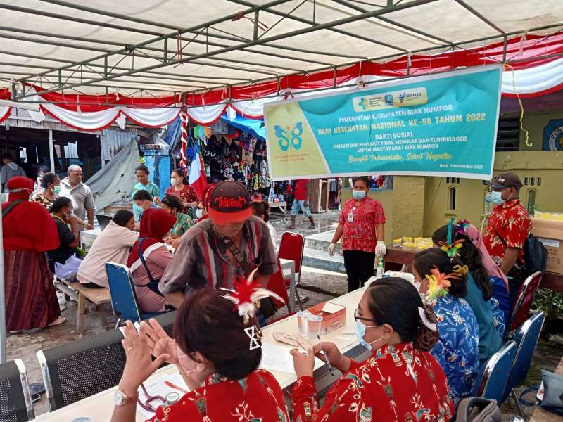 Bakti Sosial Deteksi Dini Penyakit Tidak Menular dan Tuberkulosis