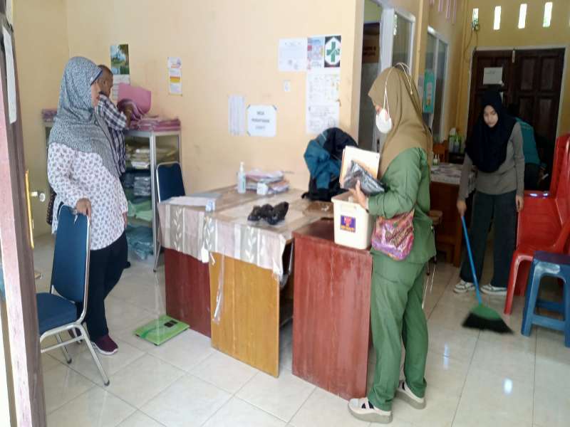 Kegiatan Pelayanan Puskesmas Paray pada Libur Natal 2023