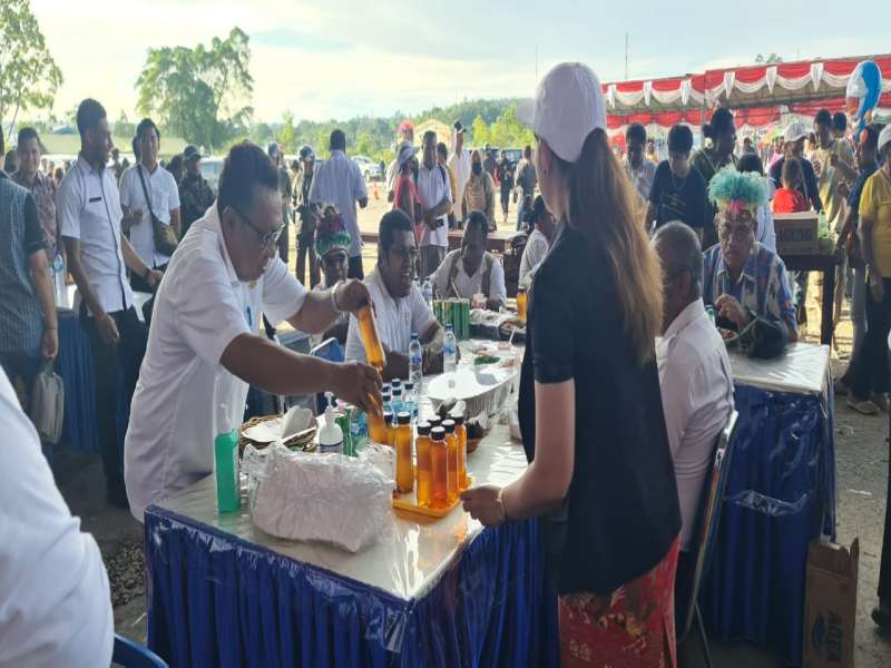 Kegiatan Gemar Makan Ikan dalam Rangka HUT RI ke-77 