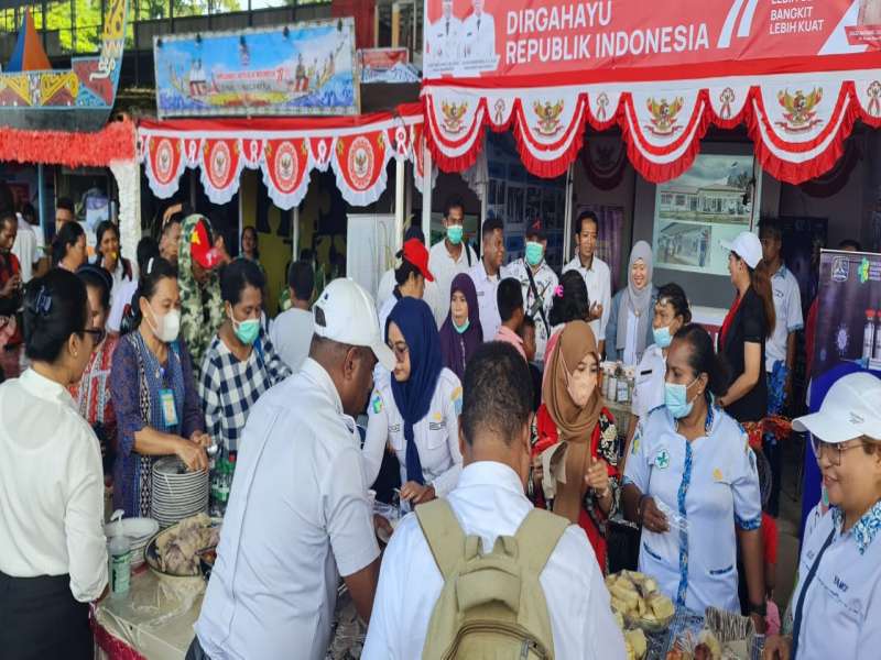 Kegiatan Gemar Makan Ikan dalam Rangka HUT RI ke-77