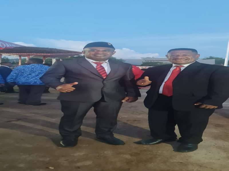 Aubade Penurunan Bendera di Lapangan Gelanggang Remaja