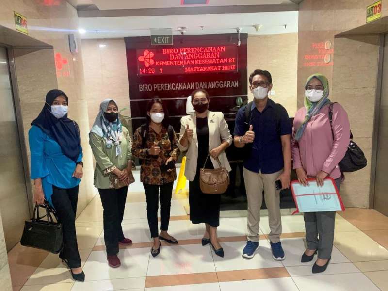 Audiensi ke Biro Perencanaan Kemenkes RI