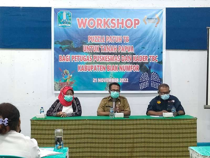 Workshop Puzzle Patuh TB bagi Petugas Puskesmas dan kader TBC 