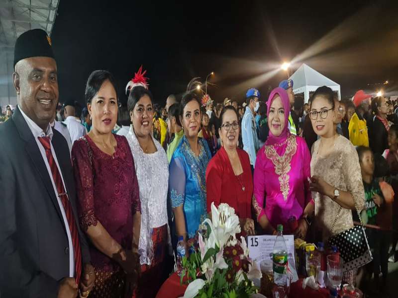 Tos Kenegaraan  Dalam Rangka HUT RI ke-77 di Biak