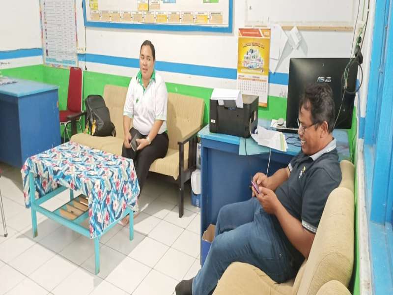 Monitoring Laporan BOK dan kepesertaan JKN KIS di Puskesmas Marauw 